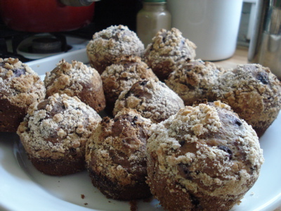 blackberry muffins